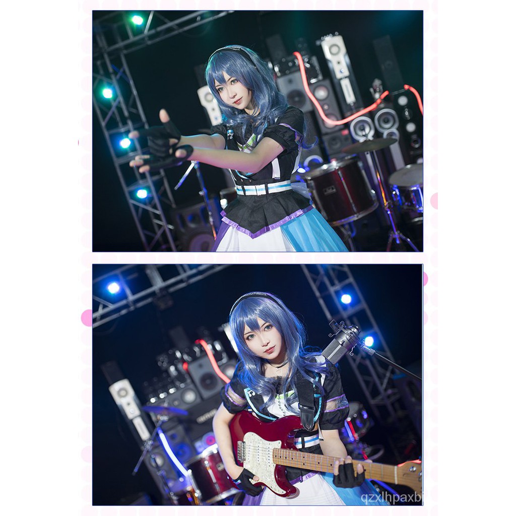 Cgcos動漫服裝bang Dream 朝日六花cosplay服裝女制服支持定做 蝦皮購物