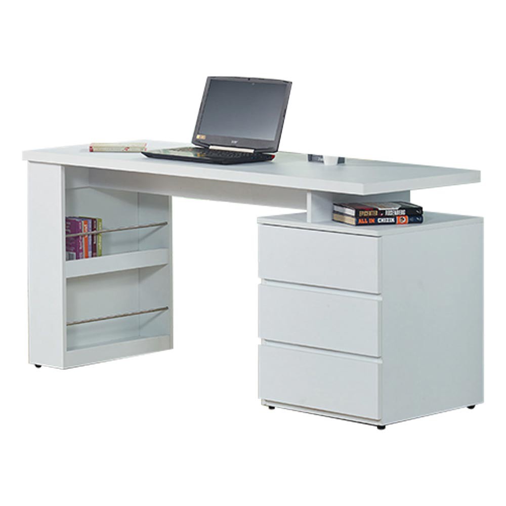 【H&D東稻家居】5尺白色電腦書桌(TJF-03537)