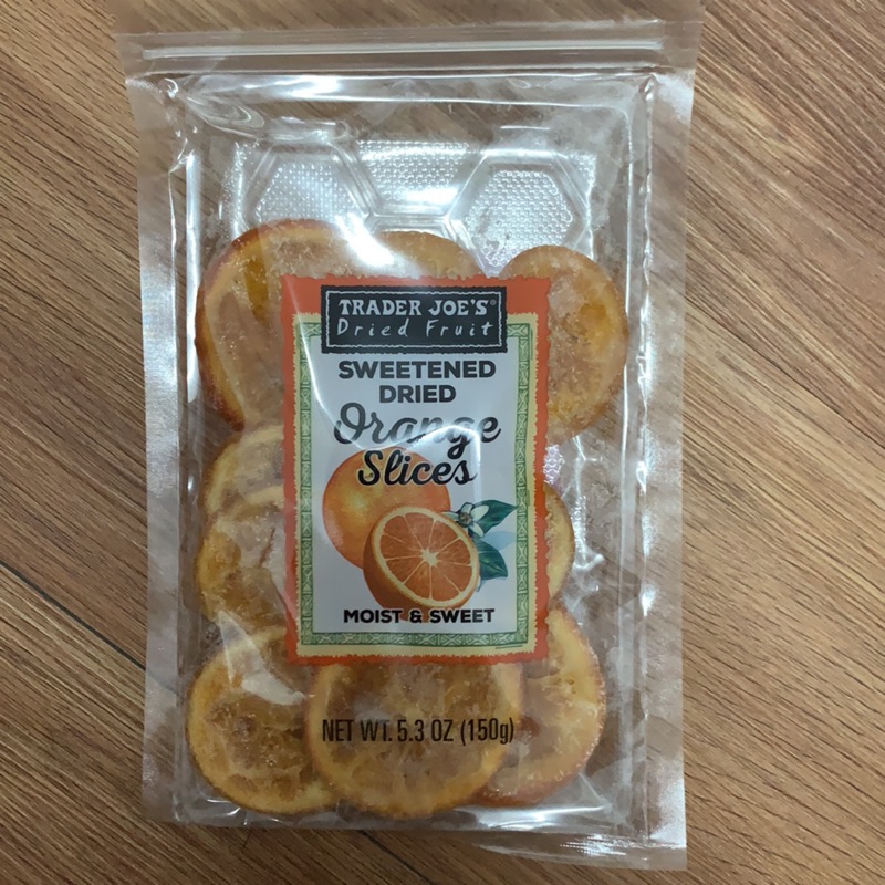 ［可預購］美國有機超市代購Trader Joe’s 橘子乾orange sliced