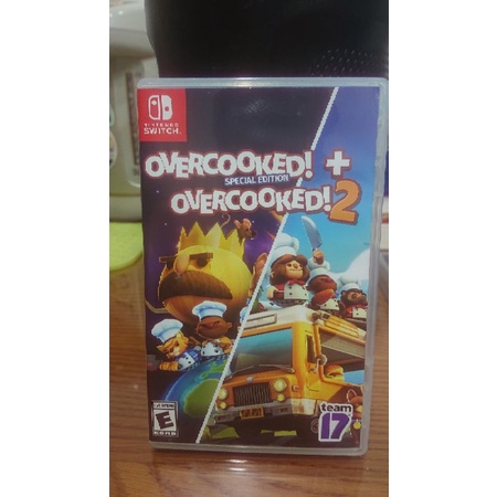 煮過頭1+2/Overcooked1+2/Nintendo switch 二手遊戲片