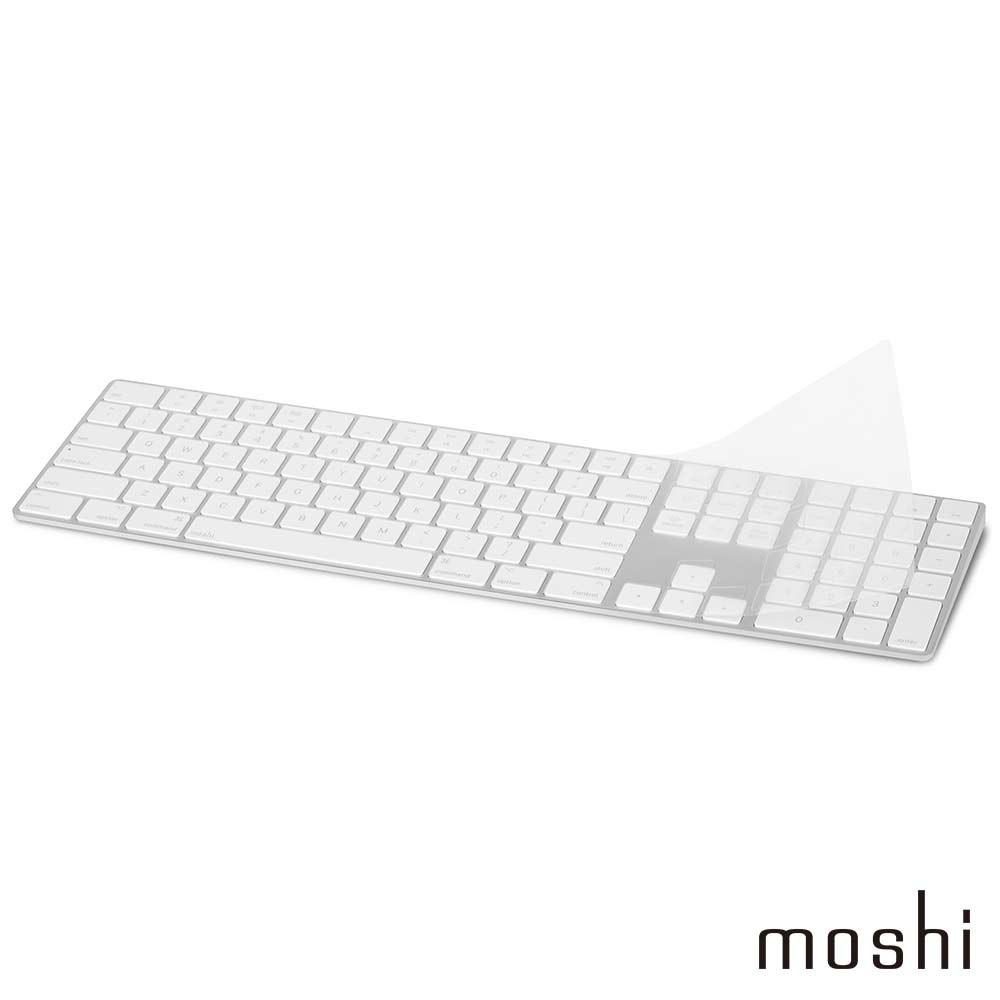 Moshi ClearGuard MK 超薄鍵盤膜（Magic Keyboard 有數字鍵無線鍵盤，美版US）