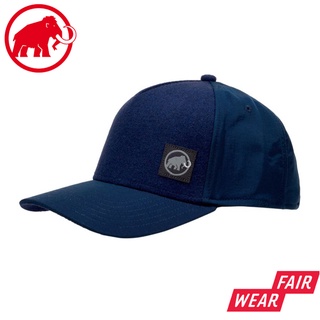 【MAMMUT 長毛象 Alnasca Cap 鴨舌帽《海洋藍》】1191-00150/運動帽/棒球帽/遮陽帽/老帽