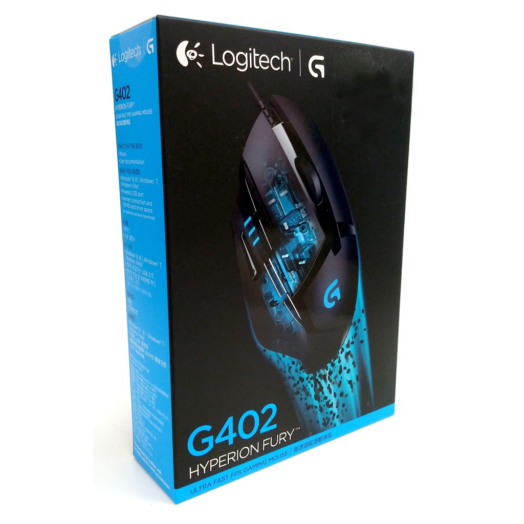 【MR3C】台灣公司貨 含稅附發票 Logitech羅技 G402 高速追蹤遊戲滑鼠 電競滑鼠