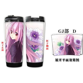 Gj部水杯子卡通動漫周邊天使真央皇紫音水杯雙層隔熱 蝦皮購物