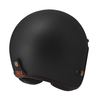 [小齊安全帽] 瑞獅 ZEUS ZS-385B 消光黑 造型銅釦 車縫色線 網狀隔熱內裡 日式復古帽 機車半罩安全帽
