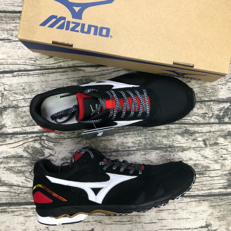 美津濃 Mizuno WAVE SPACER GL-J4 黑 白 J1GA147501 日本製