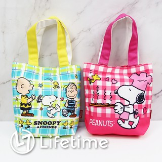 ﹝史努比船型便當袋﹞正版 便當袋 餐袋 手提袋 帆布袋 史努比 SNOOPY〖一生流行館〗