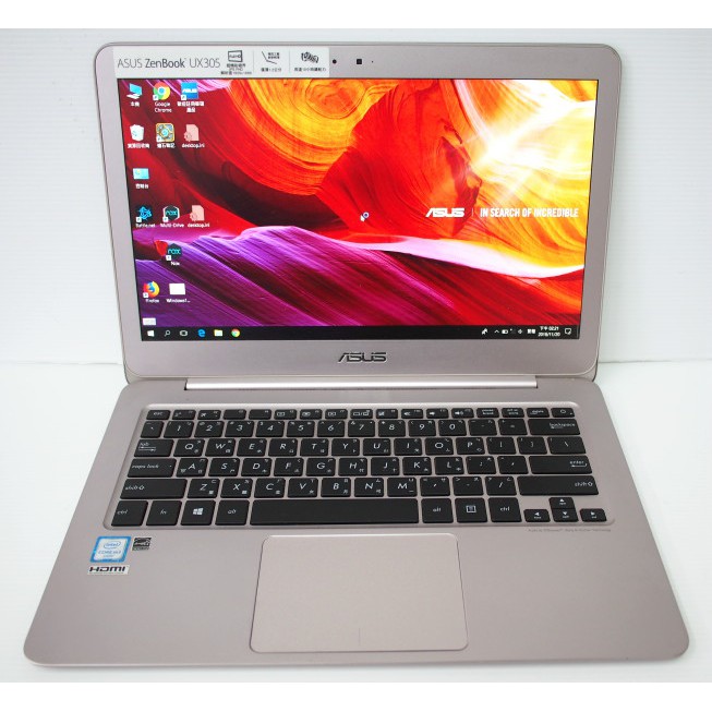 [崴勝3C] 二手 超長待機 ASUS ZenBook UX305C M3-6Y30 4G 256SSD HD