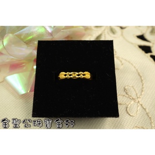 金聖公珠寶金行 ~ ㊣9999黃金戒指完美藝術造型 gold 黃金尾戒 女生黃金尾戒 純金尾戒 女生金戒 ring