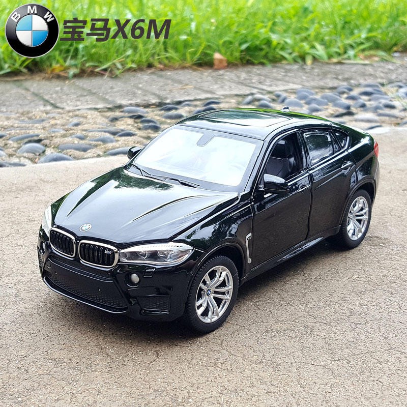 阿莎力 BMW X6 X6M 合金車 1/24尺寸 星輝