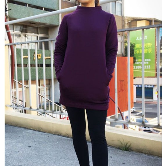 【Wildland 荒野】女彈性長版時尚保暖上衣.0A72605/ 吸濕快乾/長版中層衣/寒帶旅遊/野雁戶外