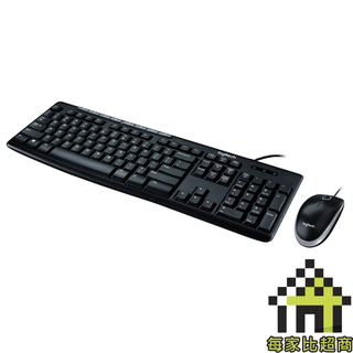 羅技 MK200 USB鍵盤滑鼠組 中英文鍵盤 【每家比】