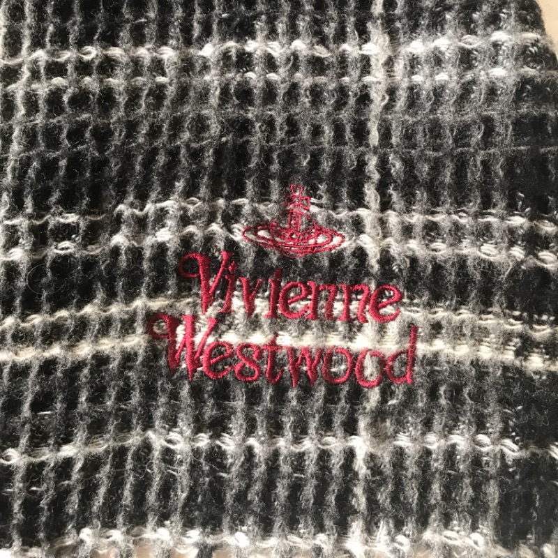 Vivienne westwood羊毛圍巾