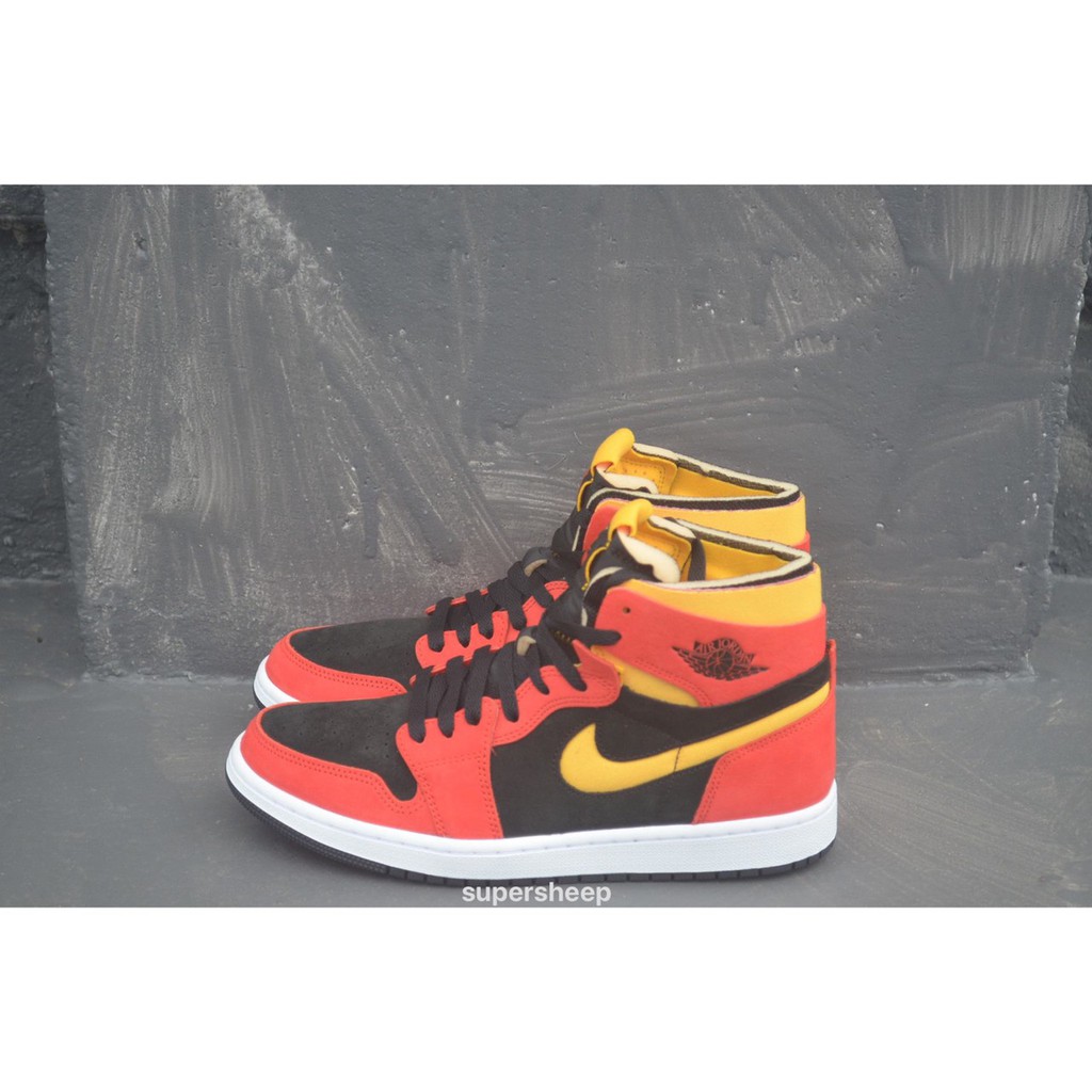 Air Jordan 1 High Zoom Air CMFT 男鞋 紅黃CT0978-006