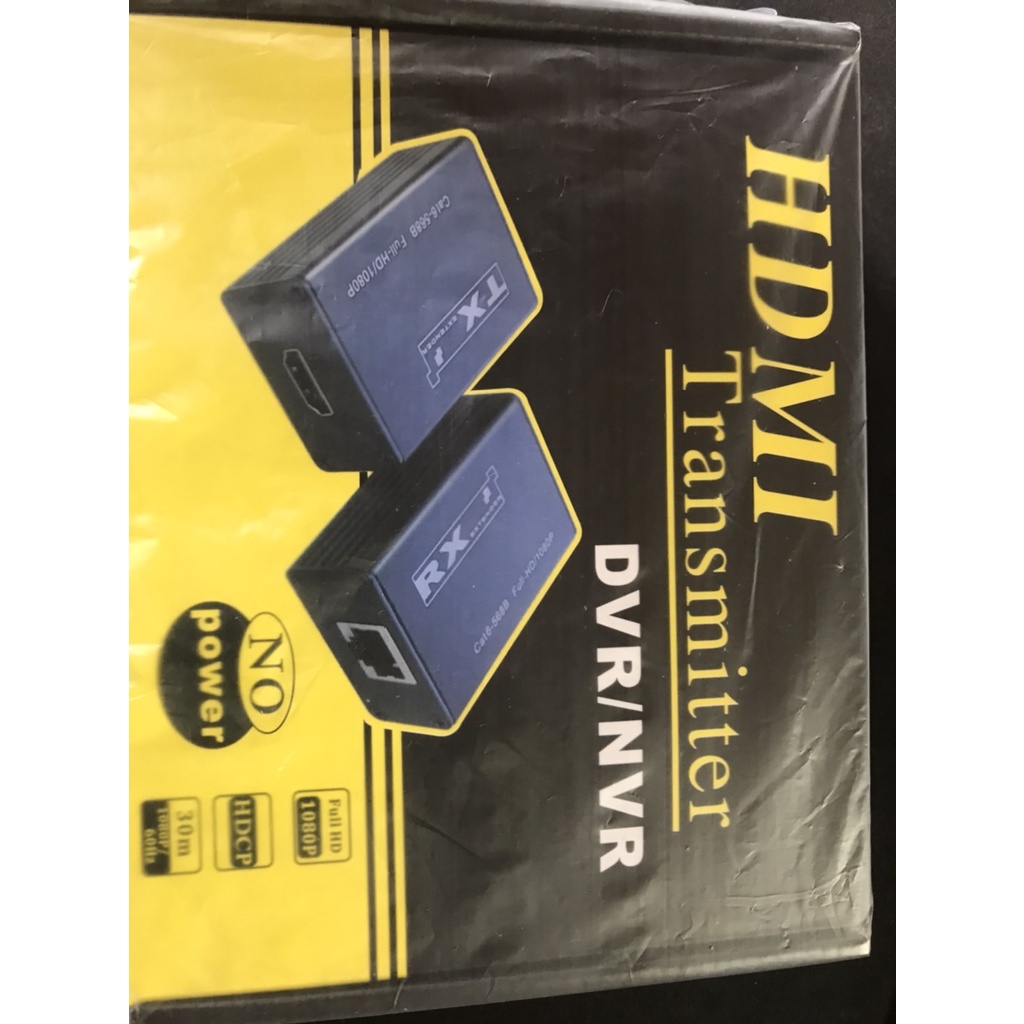 【台灣現貨】HDMI網線延長器 HDMI轉單網線RJ45 30米 高清