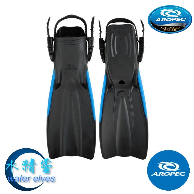 台灣現貨/【AROPEC】開口式潛水橡膠蛙鞋 – 水精靈