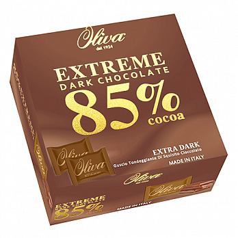 #悠西將# {現貨} 義大利歐利華 oliva 85%黑巧克力薄片 黑巧克力 片狀巧克力 歐洲巧克力