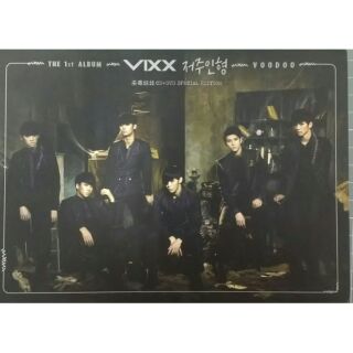 VIXX 首張正規專輯 巫毒娃娃 VOODOO CD+DVD 台壓空專