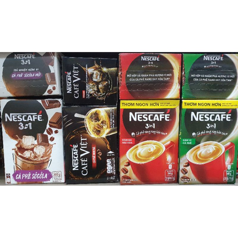 【越南】 NESCAFE 雀巢 越南咖啡 三合一 即溶咖啡 可可咖啡 盒裝