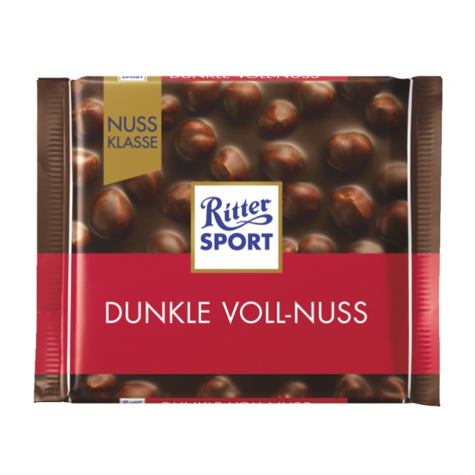 Ritter Sport巧克力 (榛果黑巧克力、夏威夷果牛奶巧克力、杏仁白巧克力) 五月初出貨(預購)