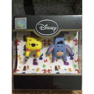 正版迪士尼授權 Disney 維尼 屹耳全身捲線器組(1組2入) 集線器 收線器 充電線收納工具