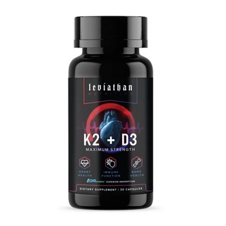 K2+D3 維生素 維他命Leviathan Nutrition