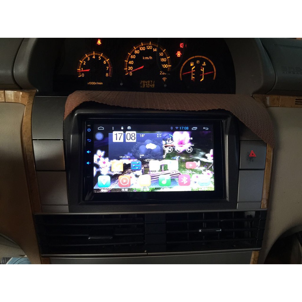 汽車音響 通用型主機 七吋 Android 安卓版 2DIN 觸控螢幕主機導航/USB/電視/鏡頭/GPS/藍芽