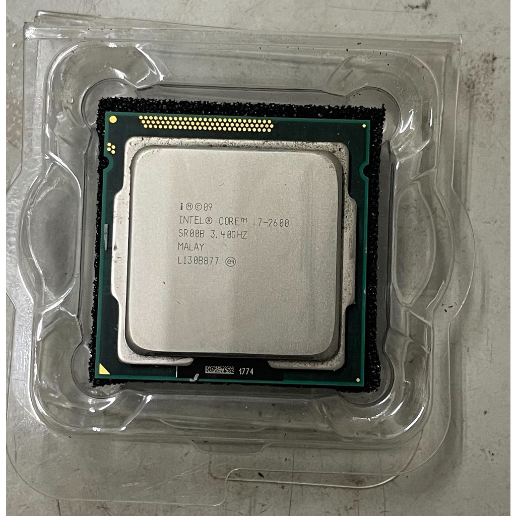 Intel Core i7 2600 3.4G四核8M快取正式版1155 CPU良品