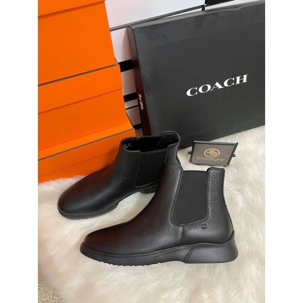 COACH G5403 男生Citysole Chelsea Boot牛皮靴