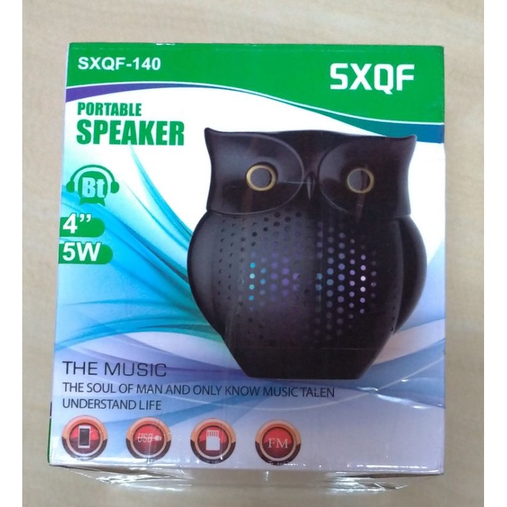 SXQF-140 貓頭鷹 藍芽 藍牙 喇叭 音響 portable speaker