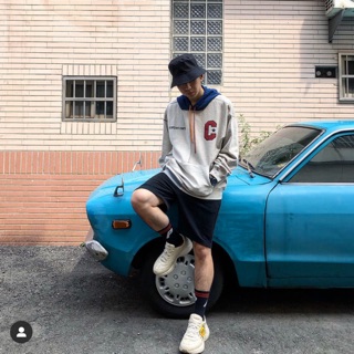 【JoWa】Footpatrol x converse hoodie 羊毛拼接帽Tee