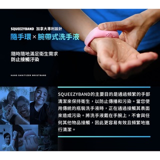 手環 消毒手環 SqueezyBand 防疫手環 蜘蛛人抗菌手環 腕帶洗手液 消毒手錶 乾洗手 防疫 隨手環 酒精