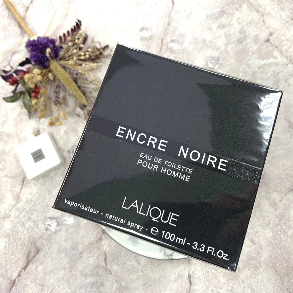 波妮香水♥ Lalique Encre Noire 萊儷 黑澤 男性淡香水 100ml