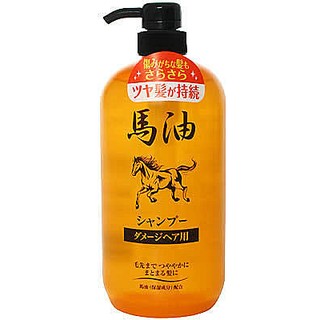 日本 馬油保濕洗髮精1000ml 保濕 弱酸性