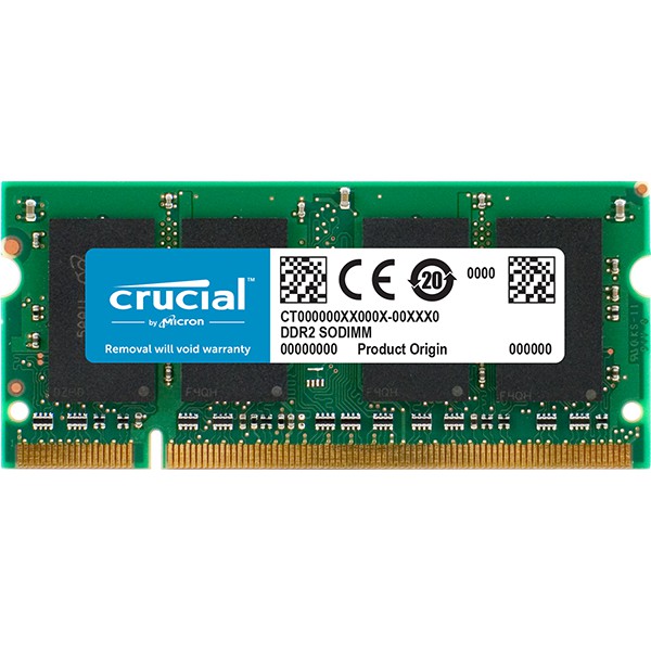 筆電記憶體 Crucial 2GB DDR2-667 SODIMM