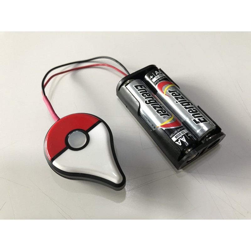 Pokemon Go Plus寶可夢自動手環改裝2aa乾電池電力十足可撐幾個月寶可夢手環改裝外接2 顆aa三號電池um3 蝦皮購物