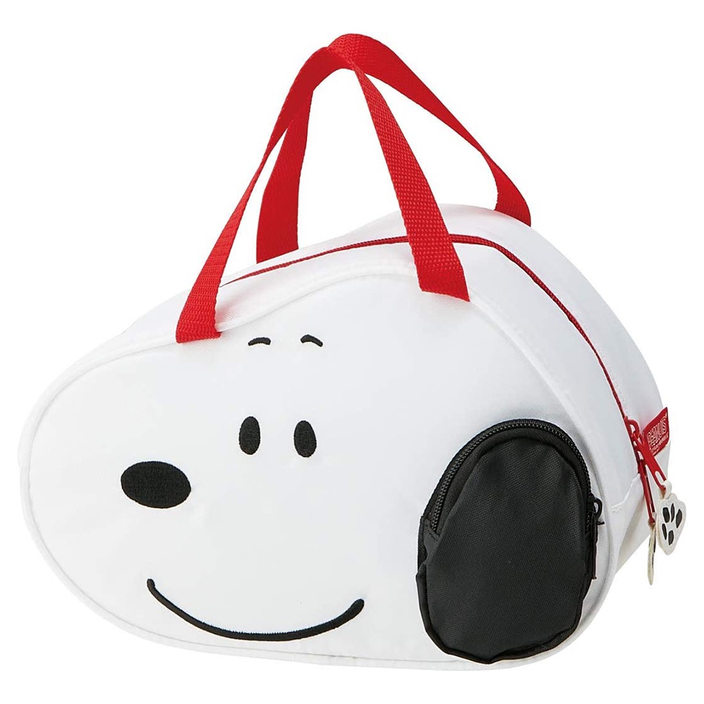 SKATER Snoopy 造型手提保冷便當袋 史努比 大臉 AT51689