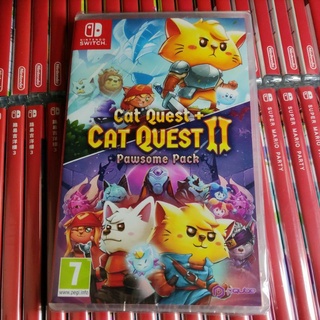 【現貨 24小時內出貨】switch 任天堂 貓咪鬥惡龍 1+2 中文版 Cat Quest