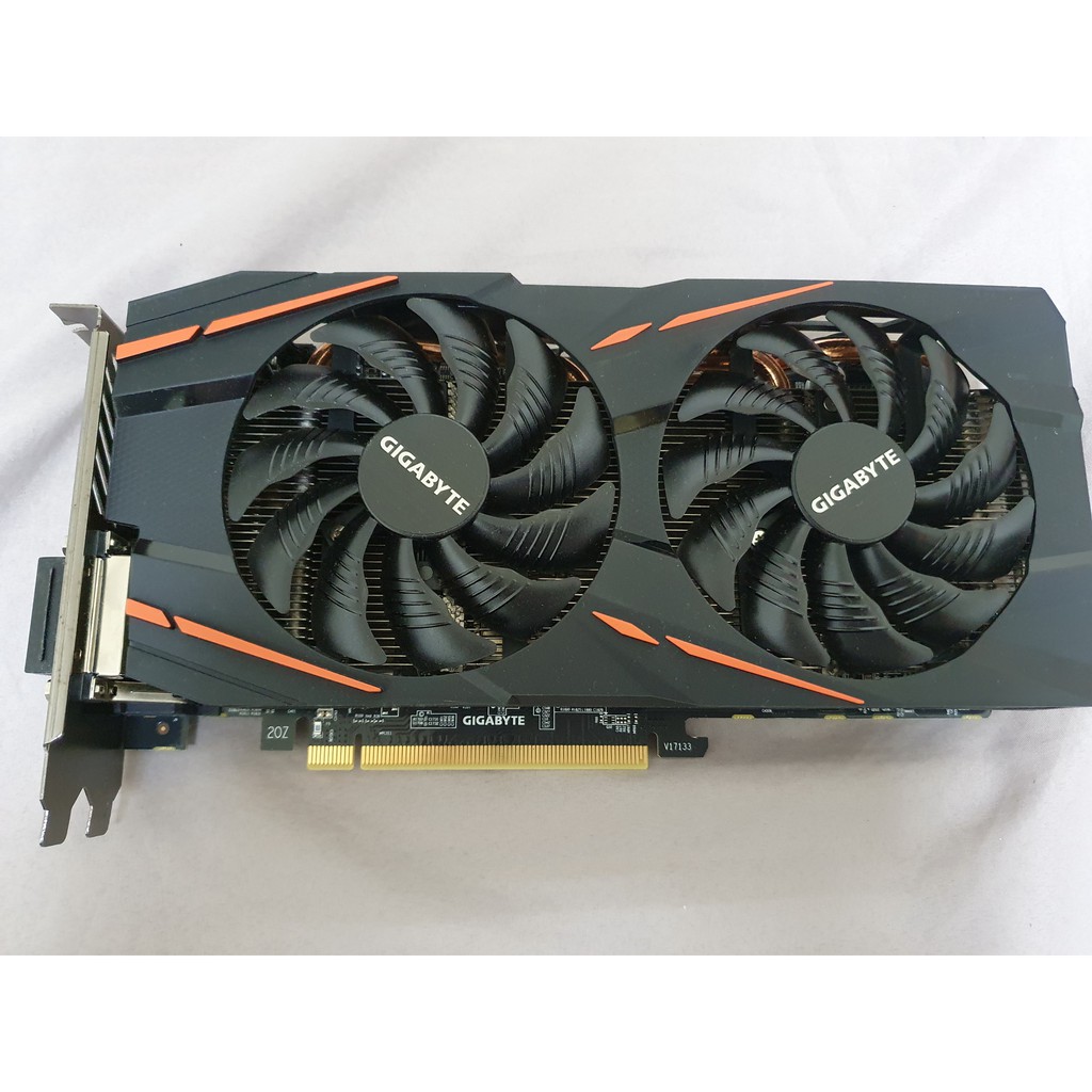 兩年保 技嘉 RX580 8G RX 580 8GB 顯卡 (二手顯示卡)