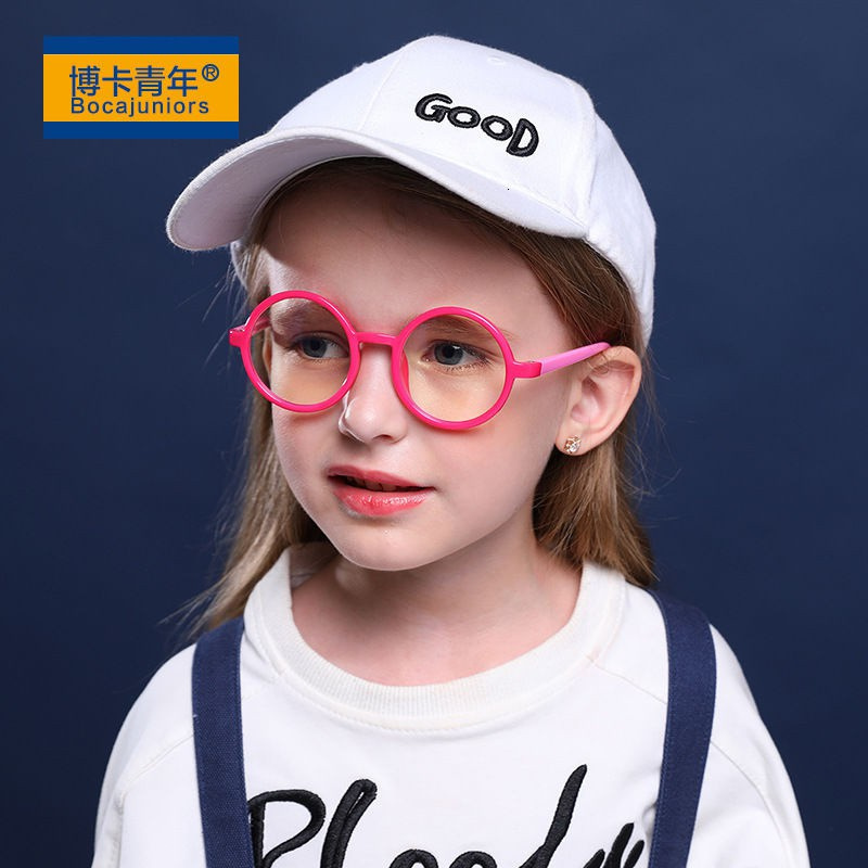 兒童防藍光眼鏡 濾藍光眼鏡 電腦眼鏡 保護眼睛 兒童手機眼鏡 抗藍光平光鏡 護目鏡 兒童防藍光眼鏡圓框電腦抗藍光平光鏡