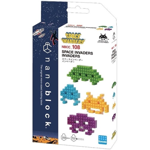 NanoBlock 迷你積木 - NBCC_108太空侵略者 侵略者