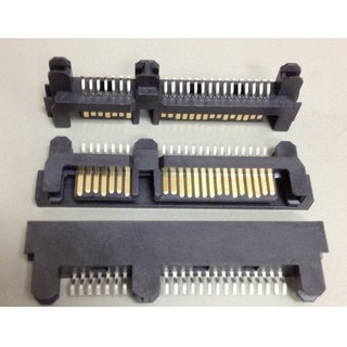 【IF】SATA 22PIN 公 插頭 connector 連接器 夾板 SMD 硬碟 接頭 7+15pin