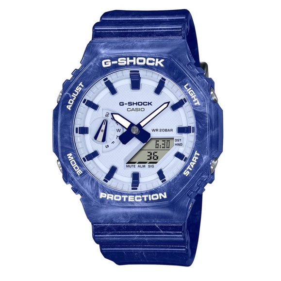 G-SHOCK GA-2100BWP  八角 青花瓷 下標送玻璃保護貼