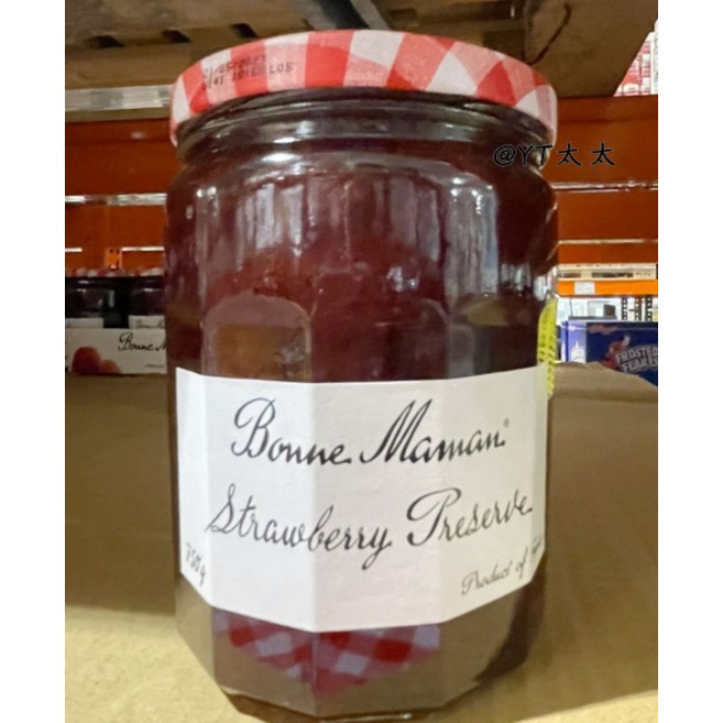 Yt太太costco Bonne Maman草莓果醬750克草莓果醬 草莓醬莓果好市多代購 草莓果粒 蝦皮購物