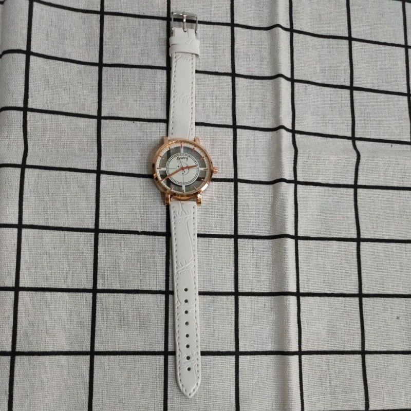 韓版鏤空手錶 皮革錶帶 女用手錶
