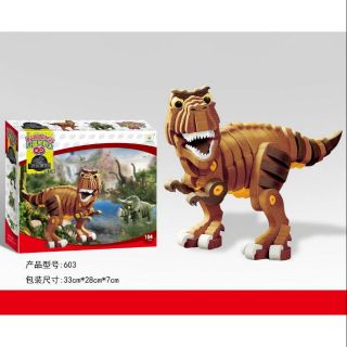EVA恐龍暴龍三角龍兒童3D模型立體拼圖益智玩具