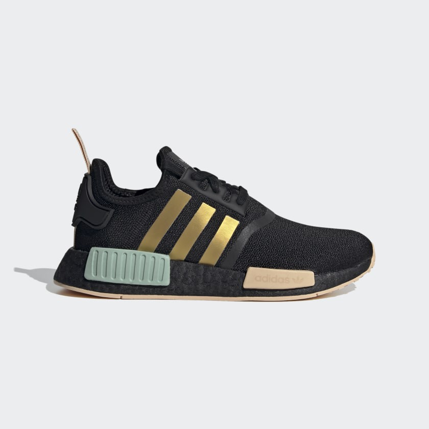 【小八】adidas NMD R1 W Black Gold Metallic 黑金 FY3565