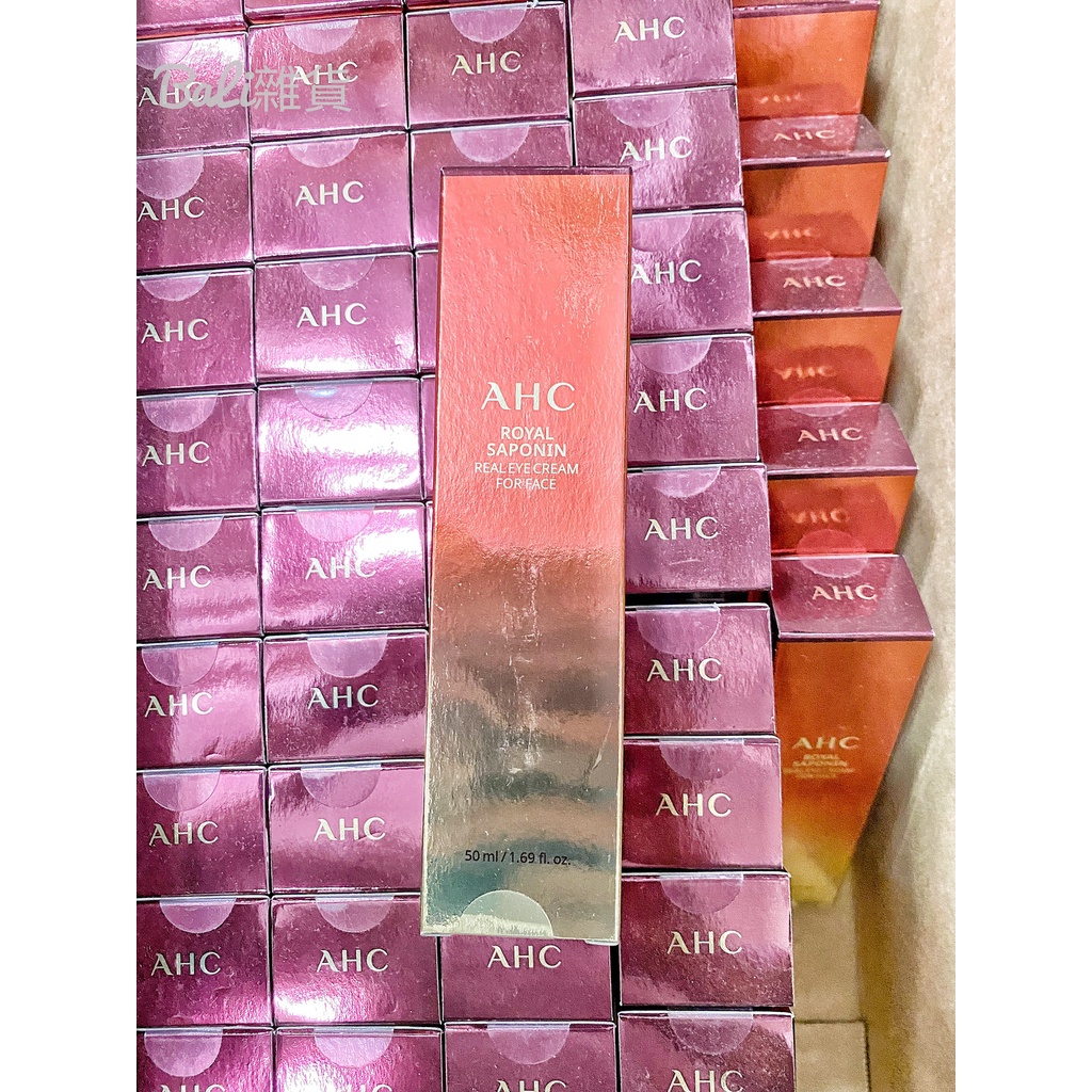 【BaLi】AHC 皇家紅蔘逆時眼霜 韓國AHC 紅蔘眼霜50ml