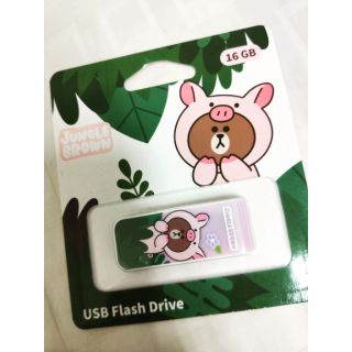 Line friends USB隨身碟 16GB （熊大款）