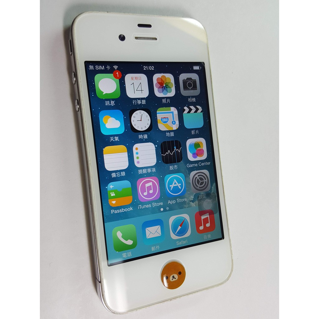 Apple iPhone 4 32G A1332 全功能正常 無鎖機 1,600萬色